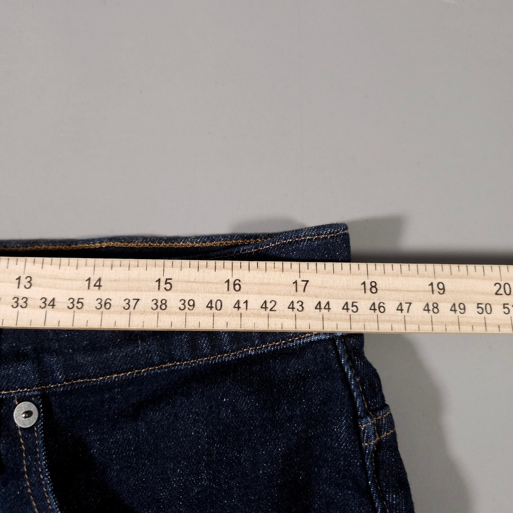 Madewell '90s Straight Jeans Women 32 Blue NM187 DM7103 Indigo High Rise Denim - Picture 6 of 9